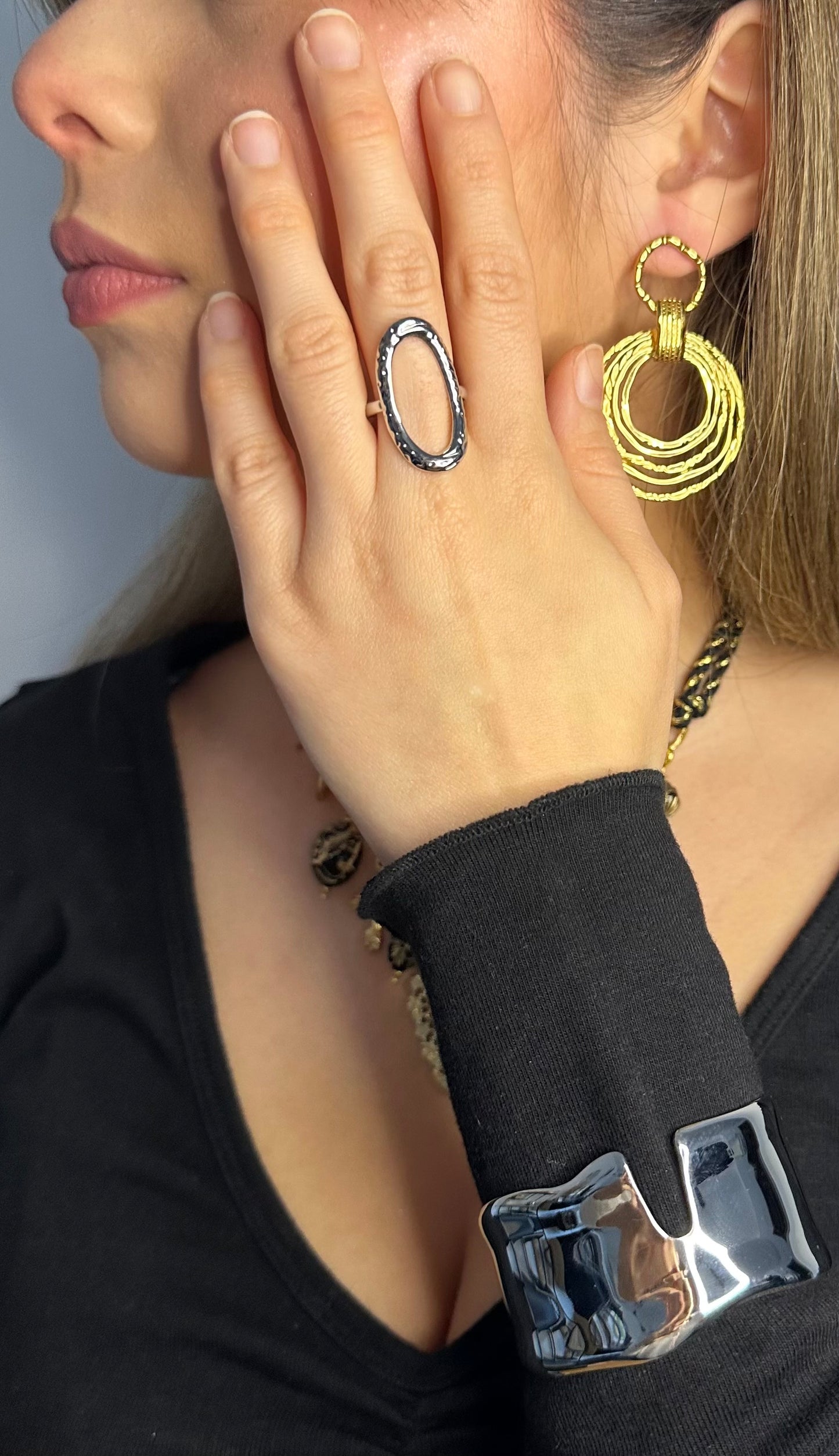 Bague Solar Moon