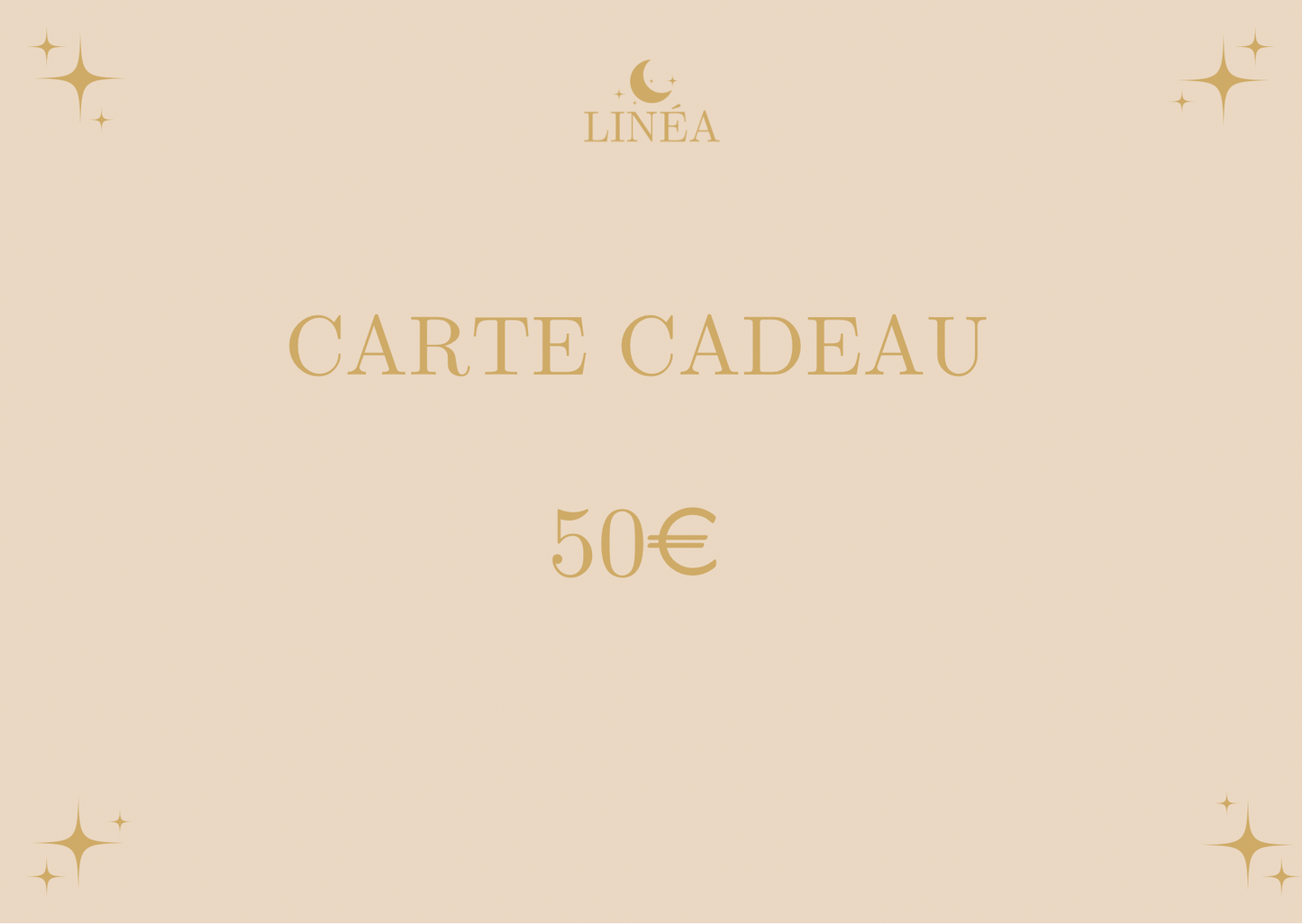 CARTE CADEAU 50€