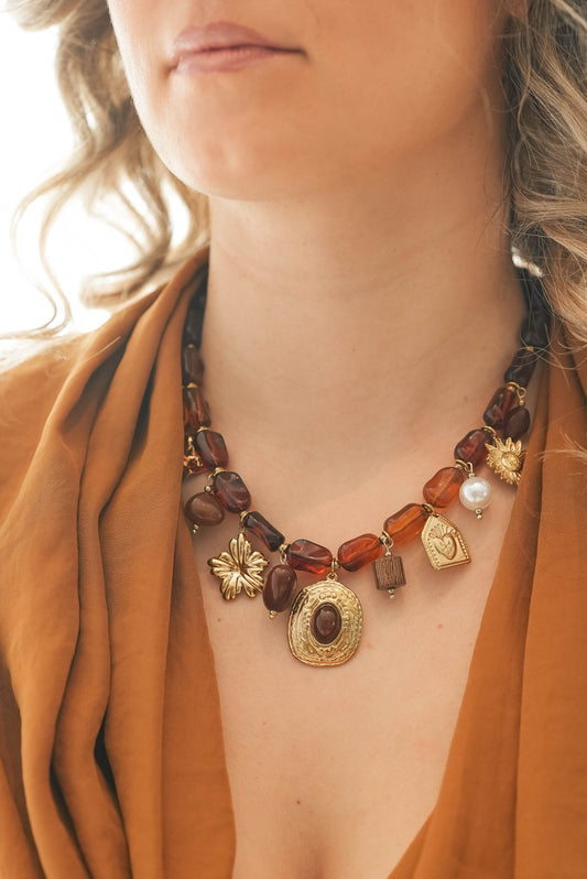 Collier Soul Pearl Charms