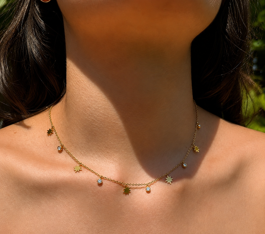 Collier Celestial Stars