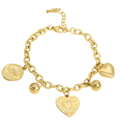 Bracelet Charm Of The Heart