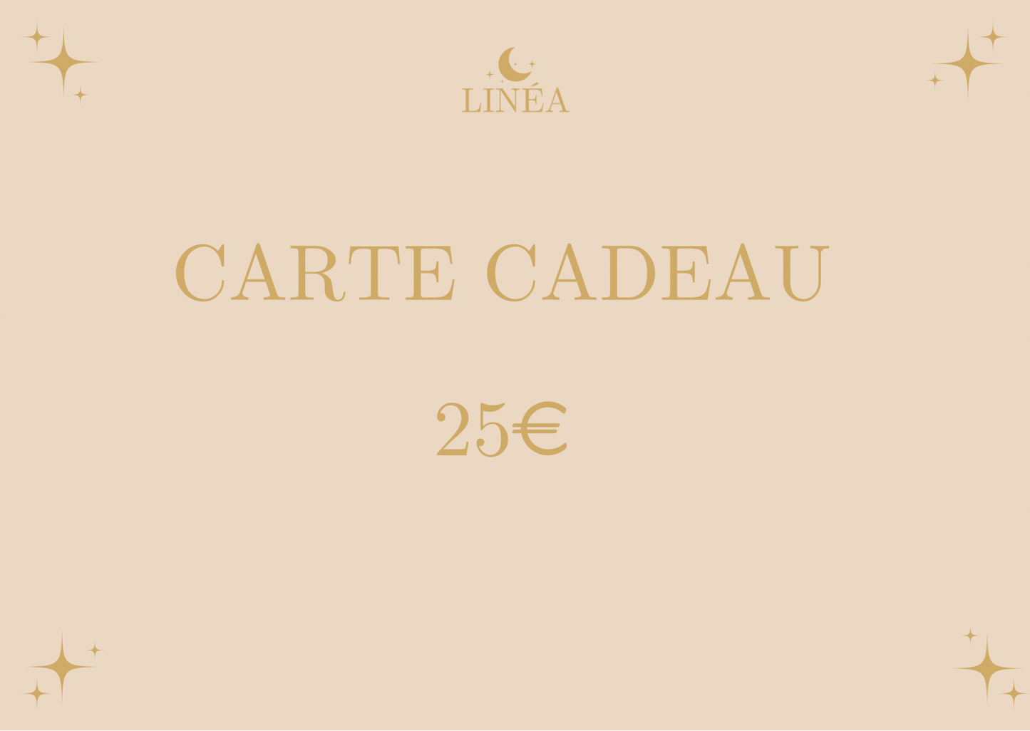 CARTE CADEAU 25€