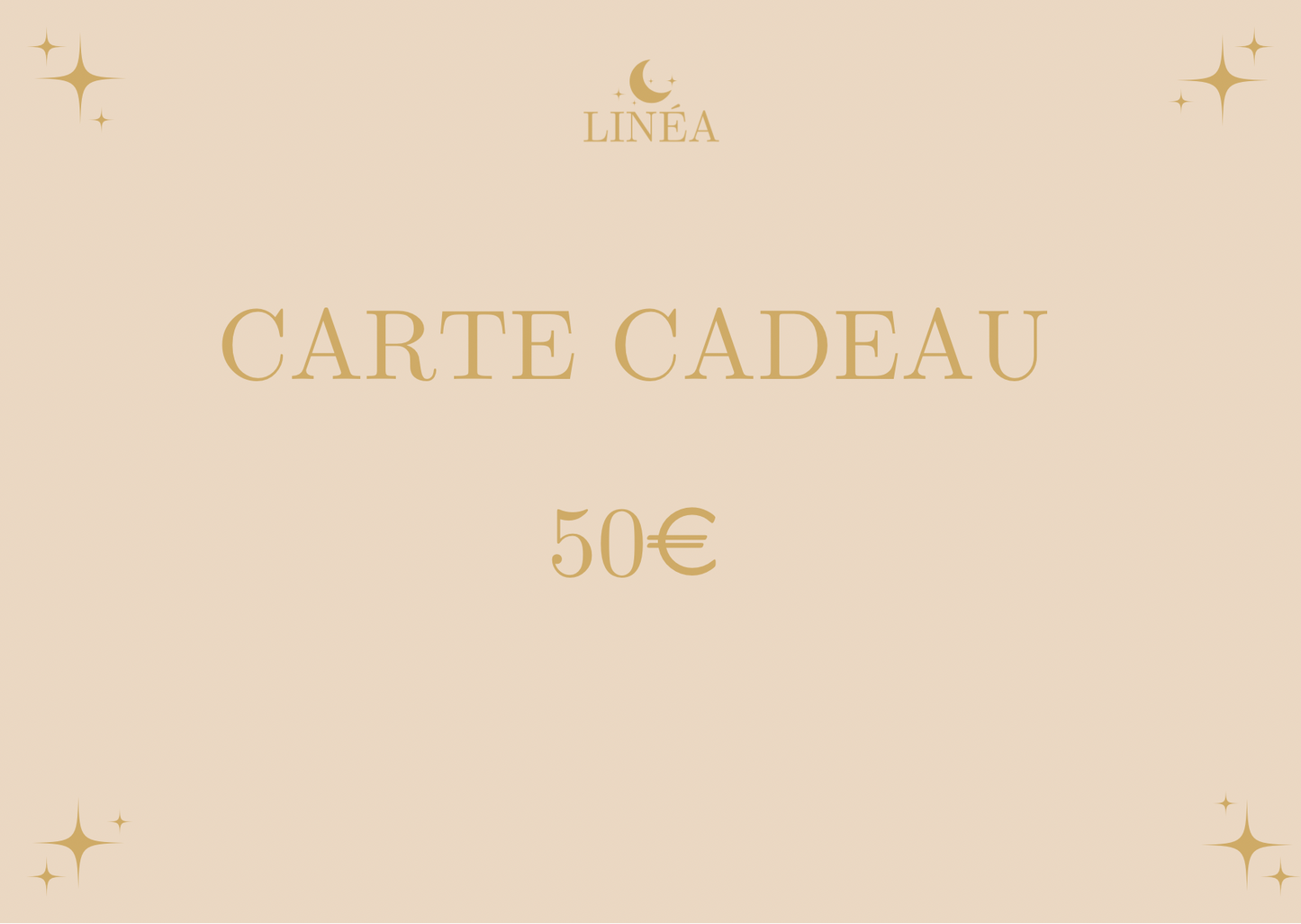 CARTE CADEAU 50€