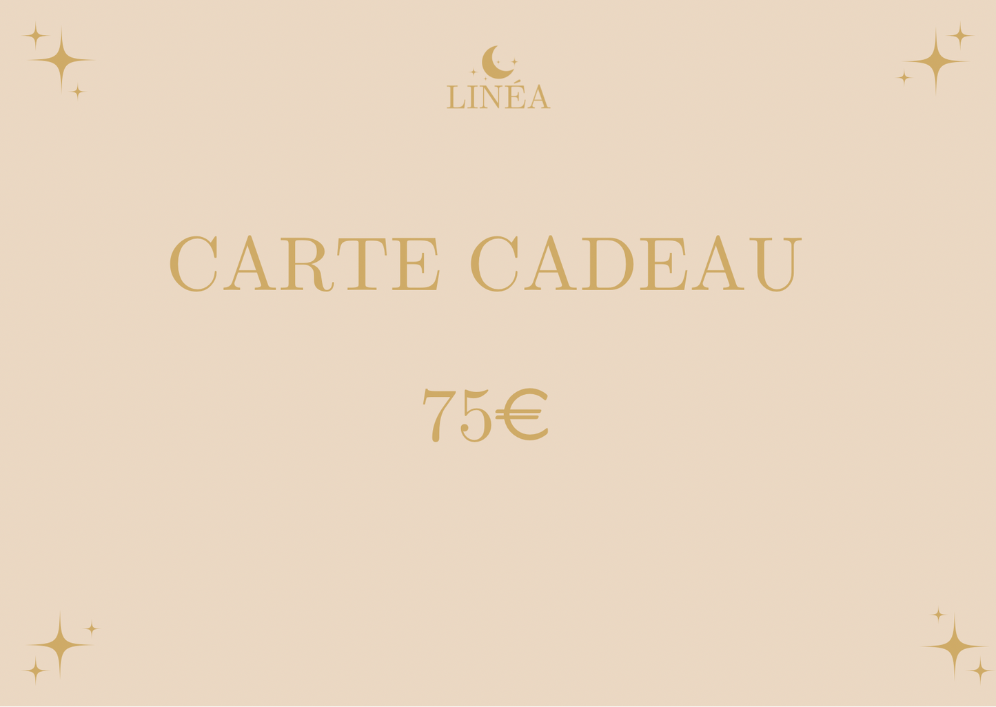CARTE CADEAU 75€