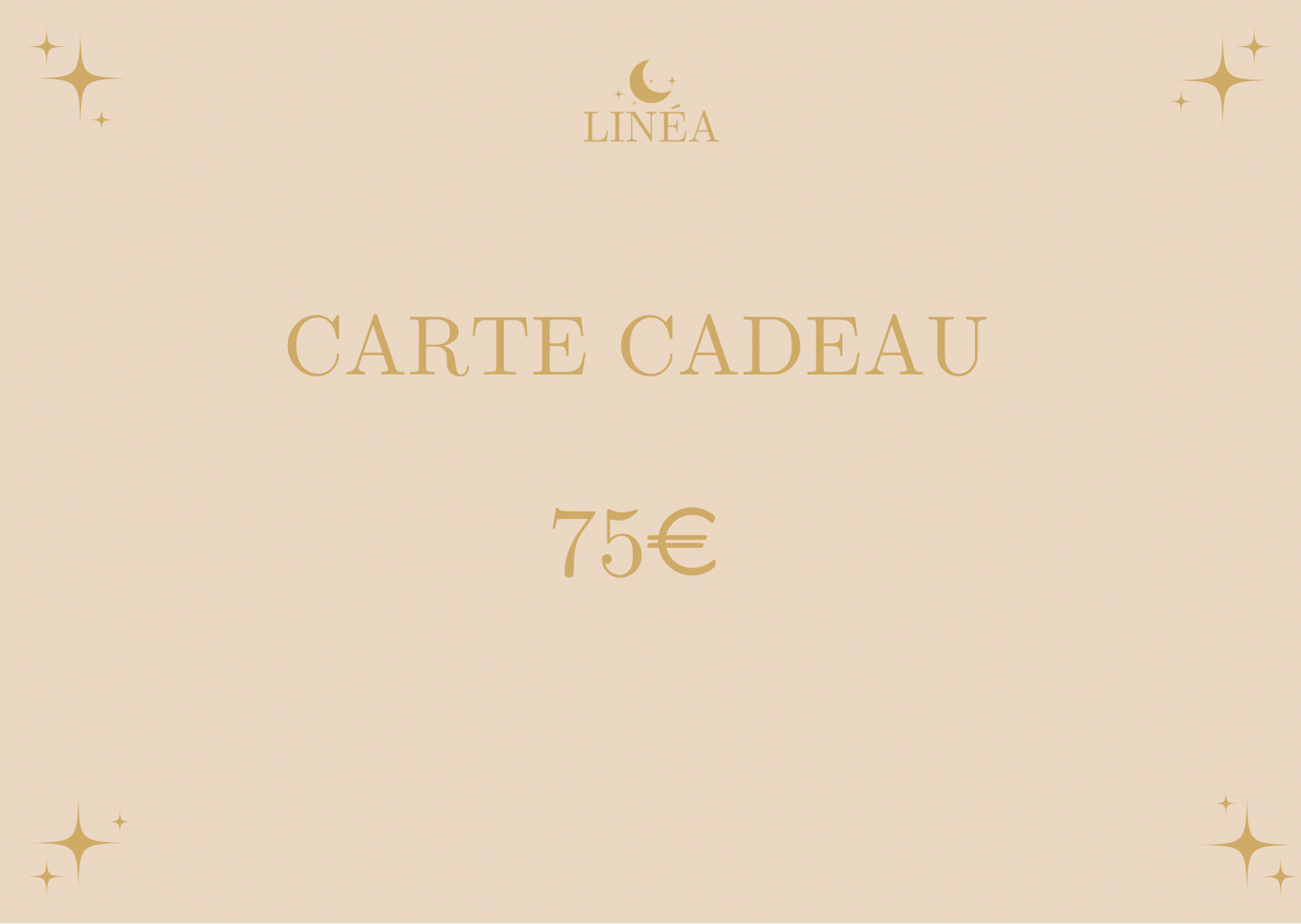 CARTE CADEAU 75€
