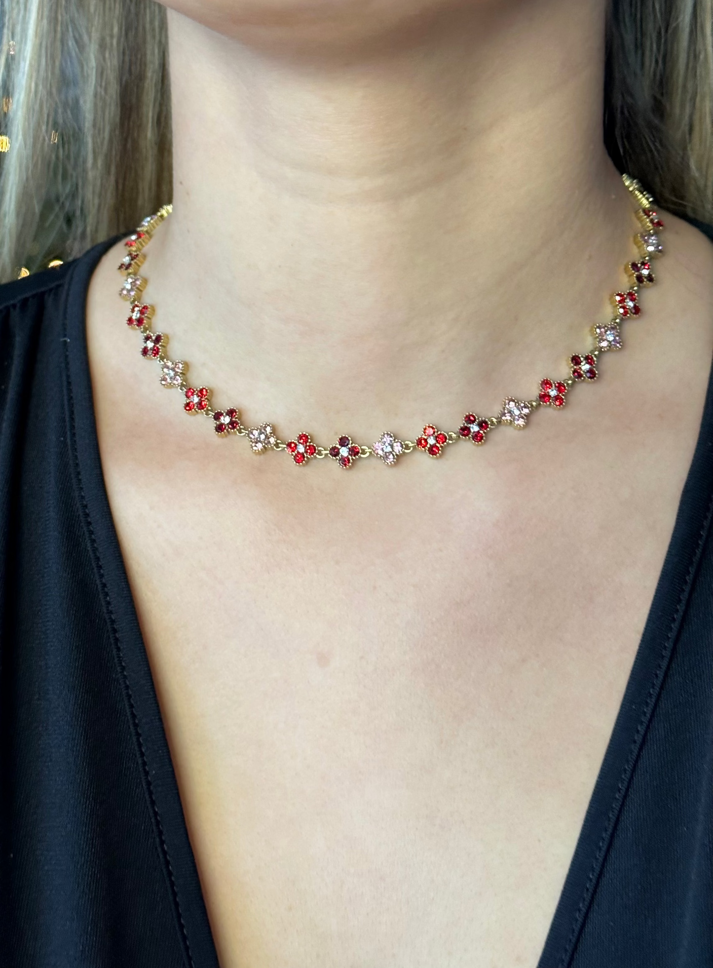 Collier Eternal Aura Rouge