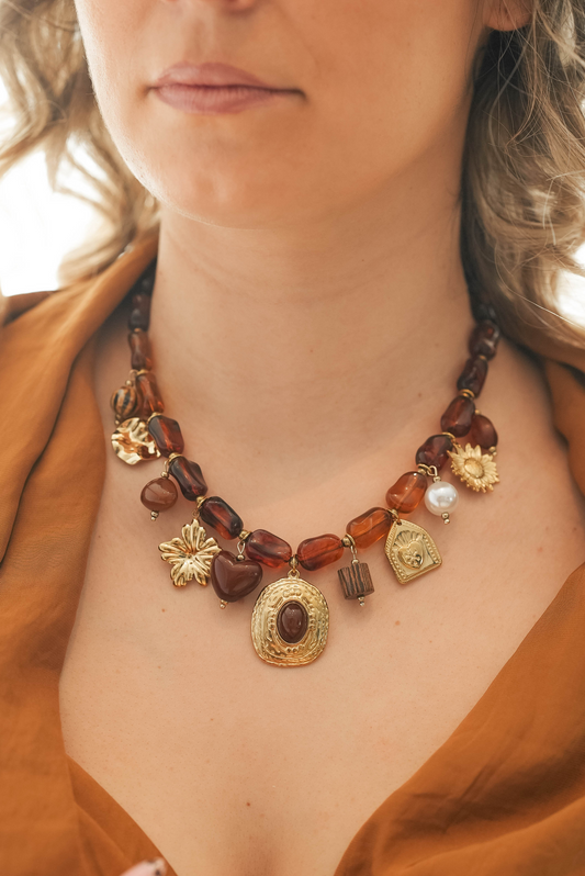 Collier Soul Pearl Charms
