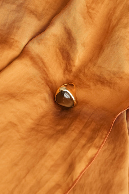 Bague Solar Glow Chocolat