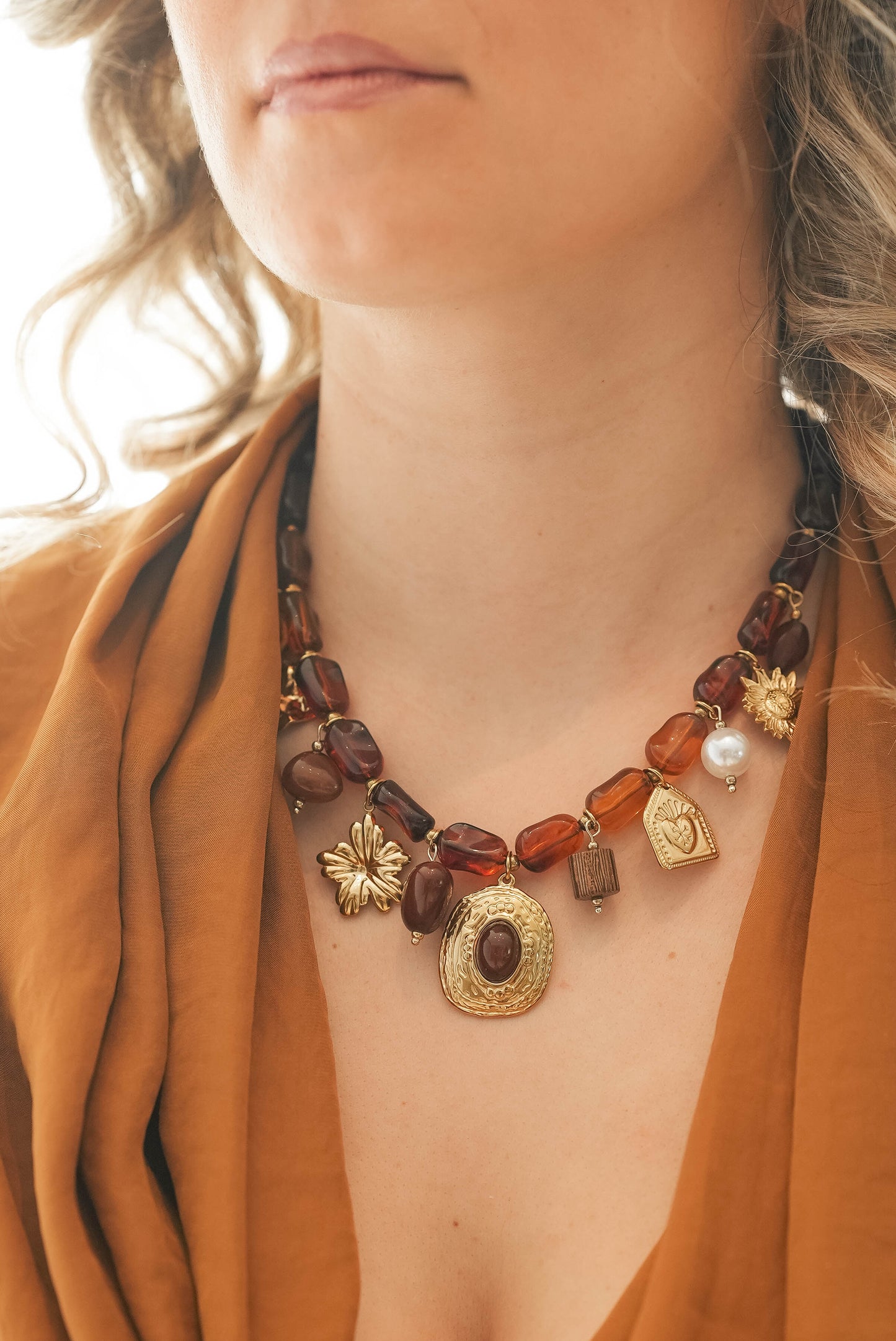 Collier Soul Pearl Charms